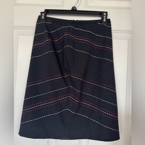 Ann Taylor Pinstripe Skirt